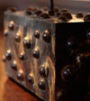 Studded Table Lamp, Large Horizontal by Lika Moore