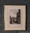 Rome Copperplate Engraving by Luigi Rossini