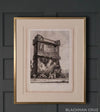 Rome Copperplate Engraving by Luigi Rossini