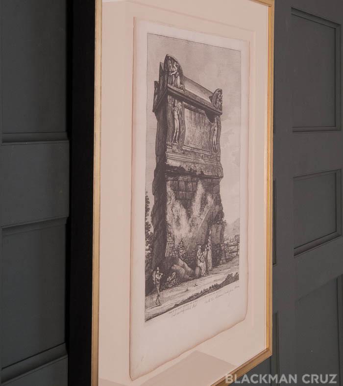 Rome Copperplate Engraving by Luigi Rossini