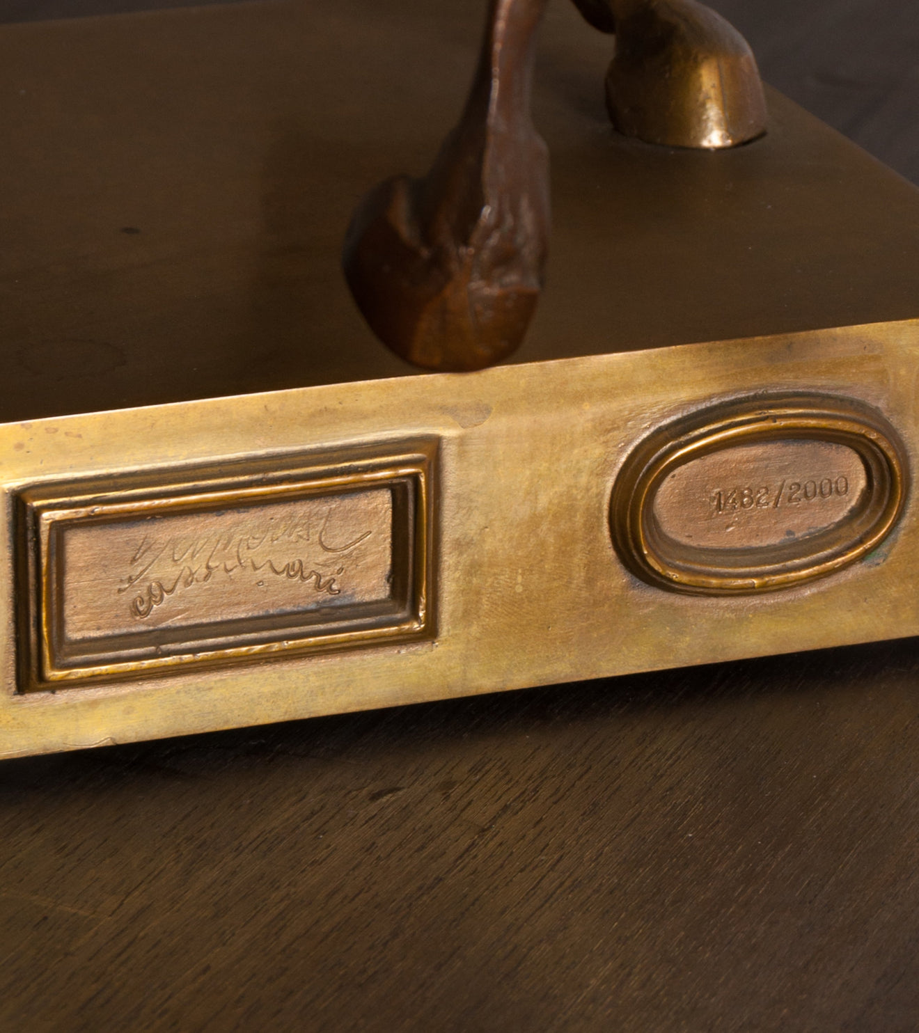 Miguel Berrocal 'Il Cavallo'puzzle, signed and numbered 1482/2000