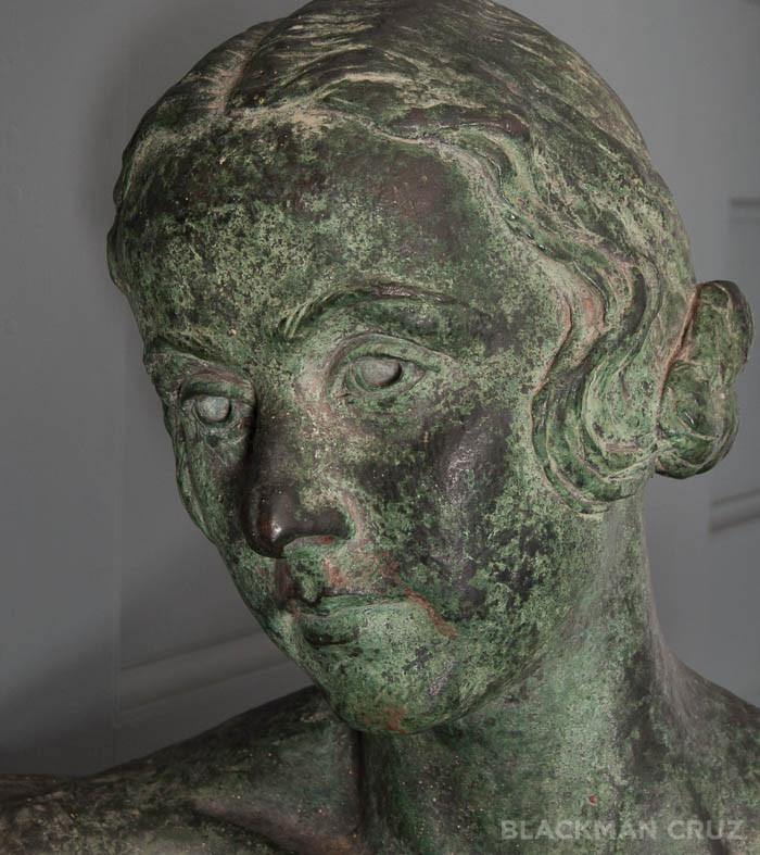 Edwardian Bronze Bust