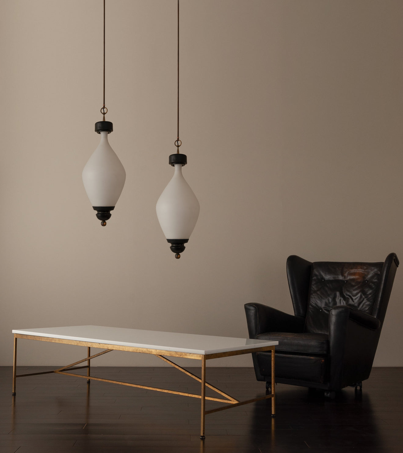 Pair of Orientalist Hanging Lights