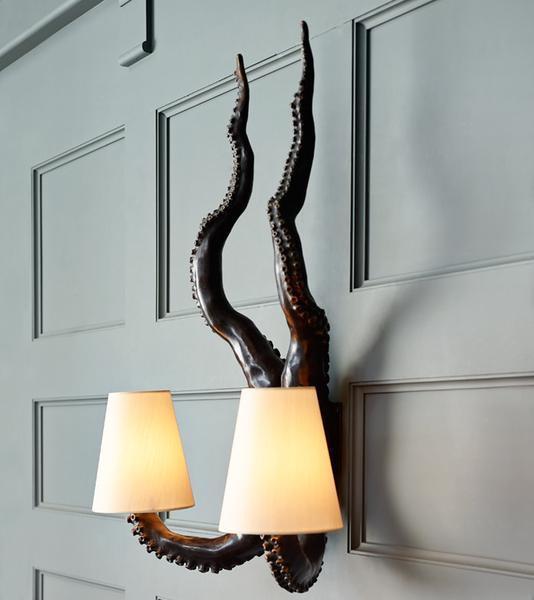 Octopus Sconce