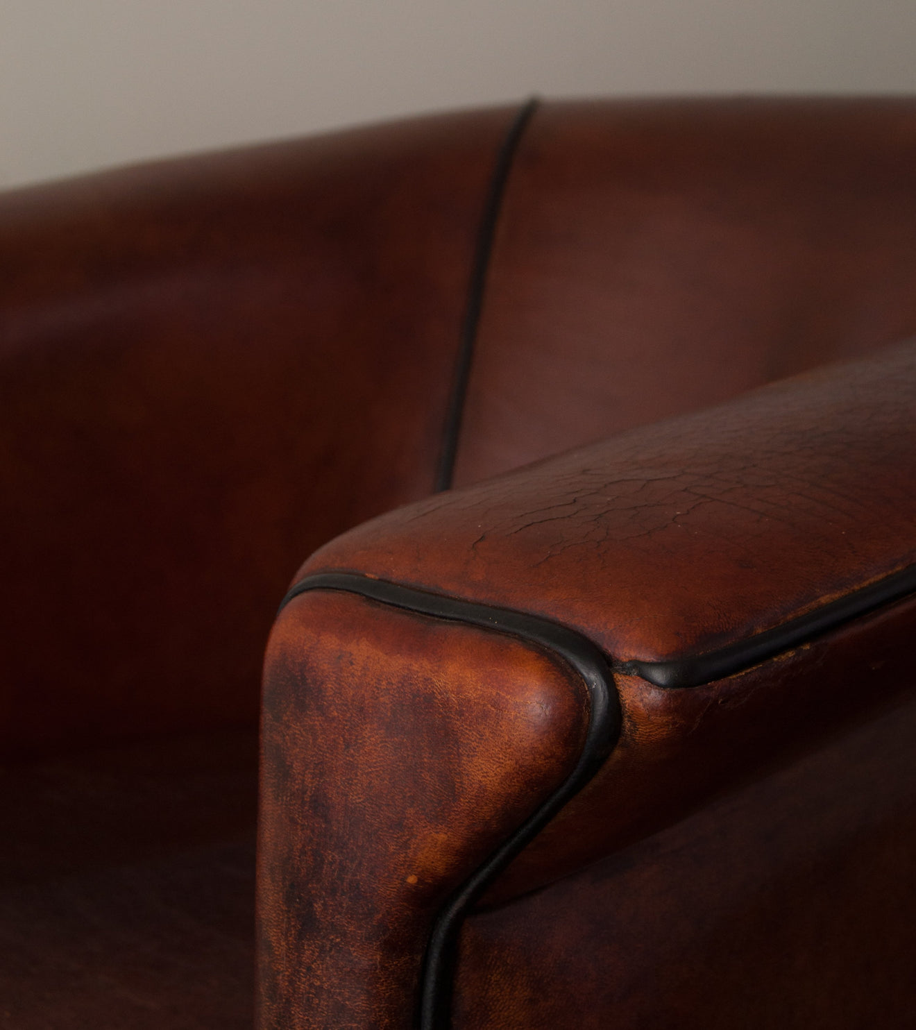 Pair of Italian Fin Shaped Arm Chairs