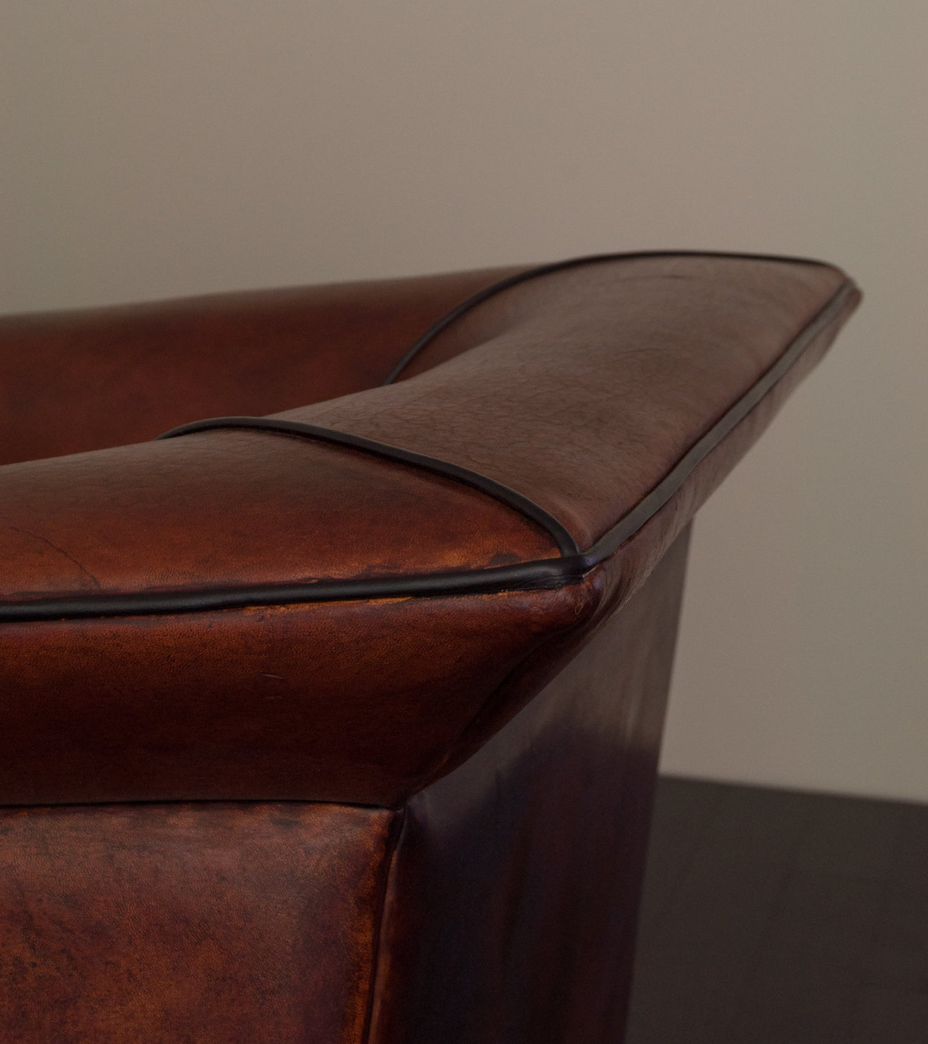 Pair of Italian Fin Shaped Arm Chairs