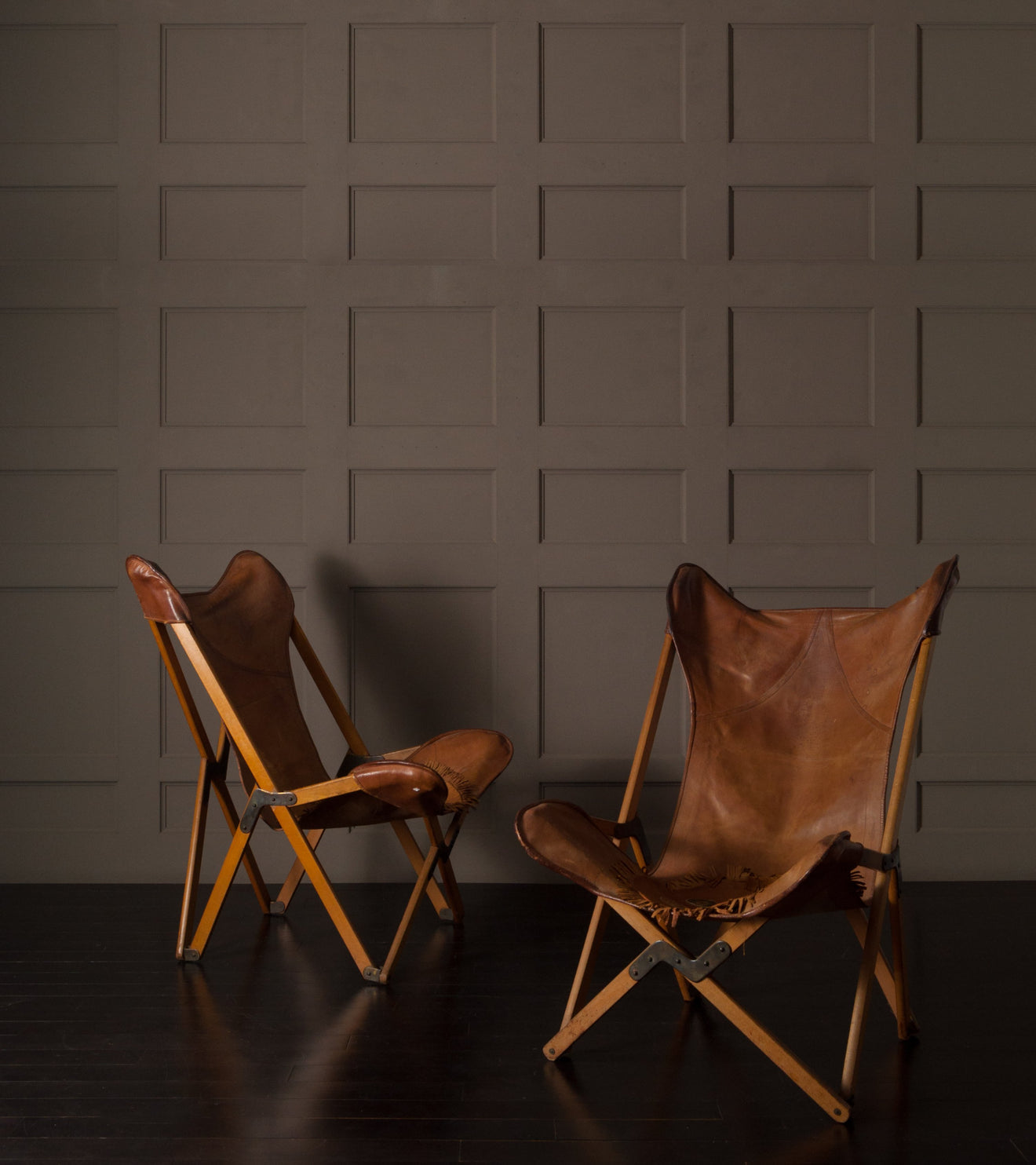 Pair of 'Tripoli' Chairs by J. Fenby for Paolo Vigano