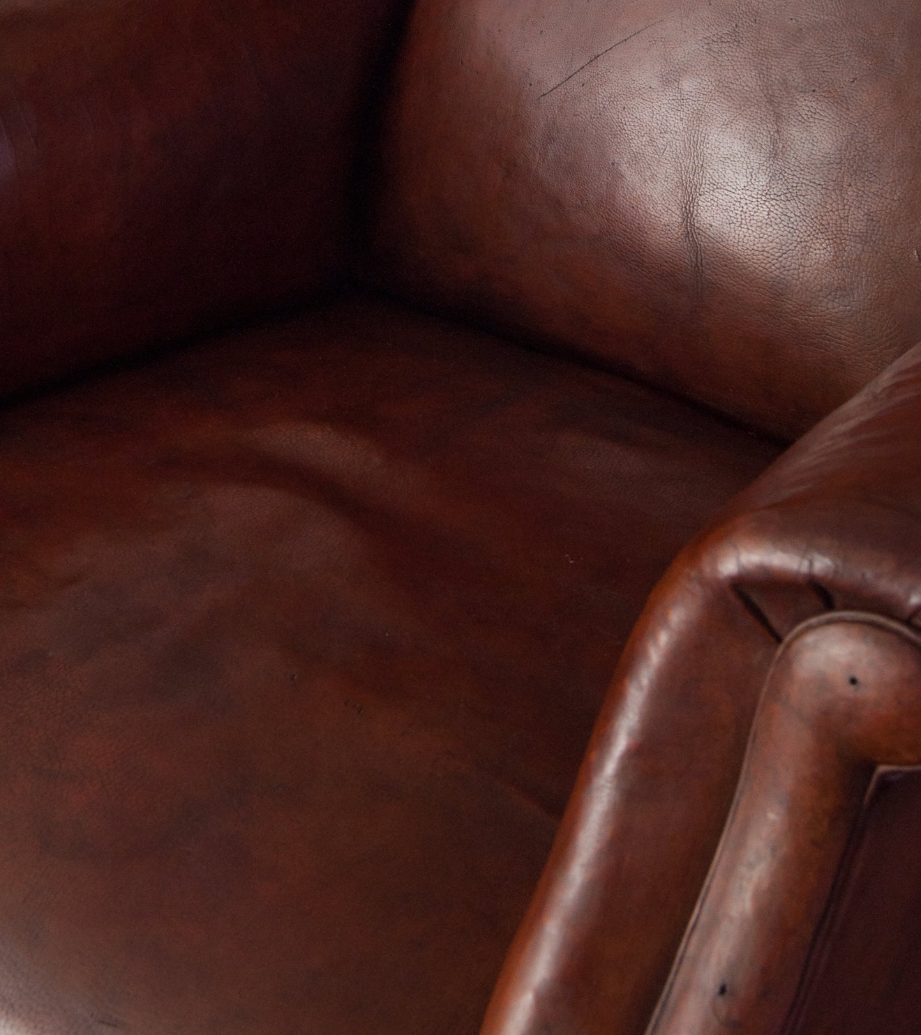 Pair of Italian Wingback Club Chairs