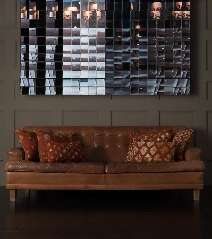 Phulkari Embroidered Textile, Small