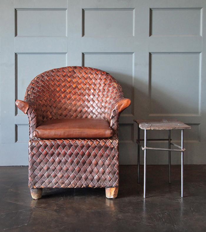 Pair of Banana Leaf Club Chairs