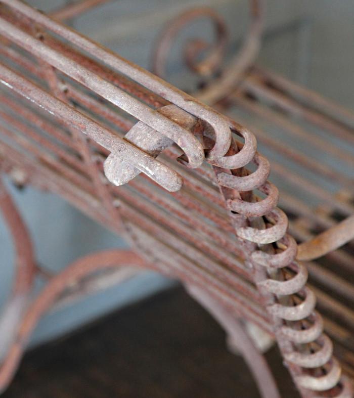 Pair of Iron Garden Armchairs