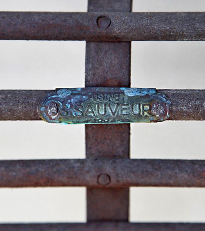 Pair of Iron Garden Armchairs