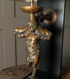 Pair of Cherub Fountain Lamps