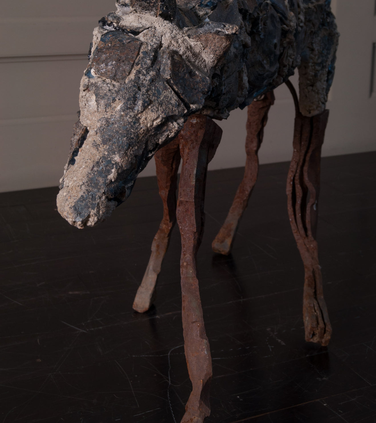 Kevin Lockau, Pair of Coyote Sculptures