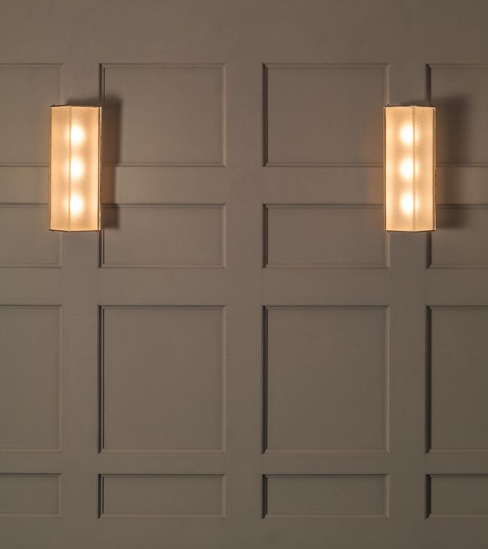 Pair of Fontana Arte Sconces, 1970s