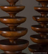 Pair of Orientalist Wood Finials