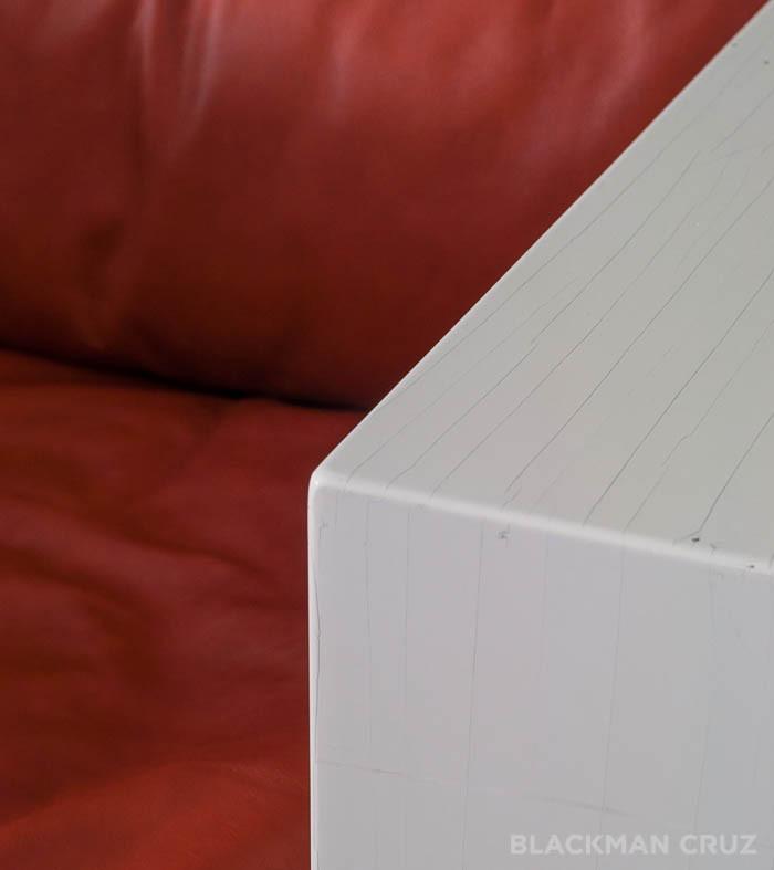 Pair of 'Saratoga' Cube Chairs by Massimo Vignelli For Poltronova