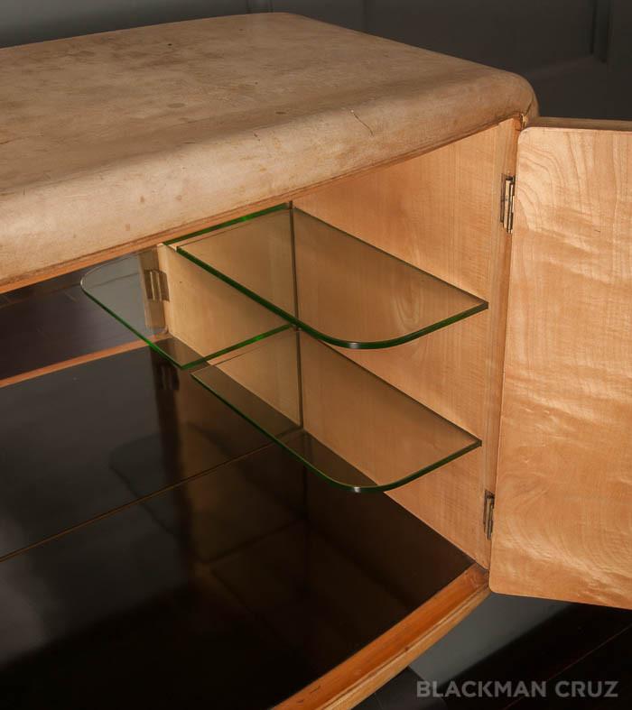 Parchment Liquor Cabinet