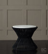 Patio Round Table, Black by Lika Moore