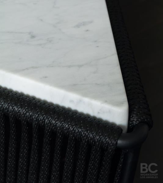 Patio Triangle Table, Black by Lika Moore