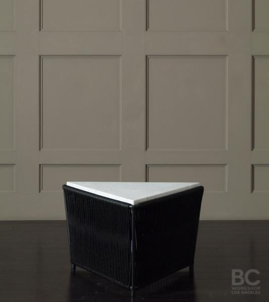 Patio Triangle Table, Black by Lika Moore