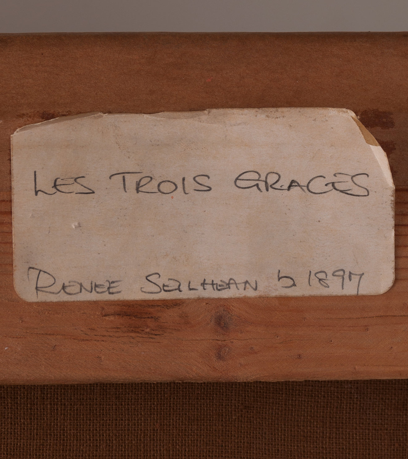 Figural Paintings on Canvas, by Renee Seilhean (1897-1990)