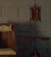 Spanish Revival Wrought Iron Lantern