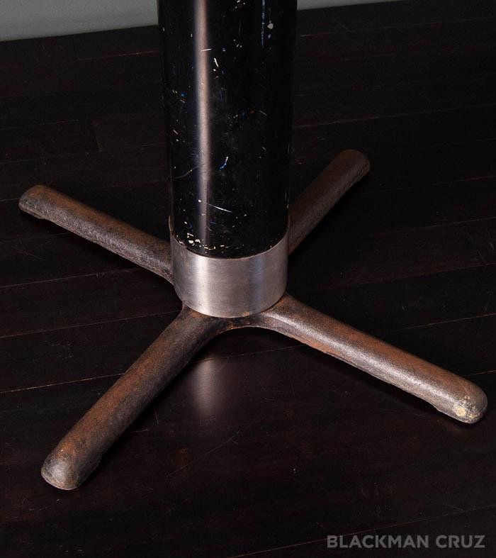 SS United States, 1st Class Smoking Room Pedestal Table