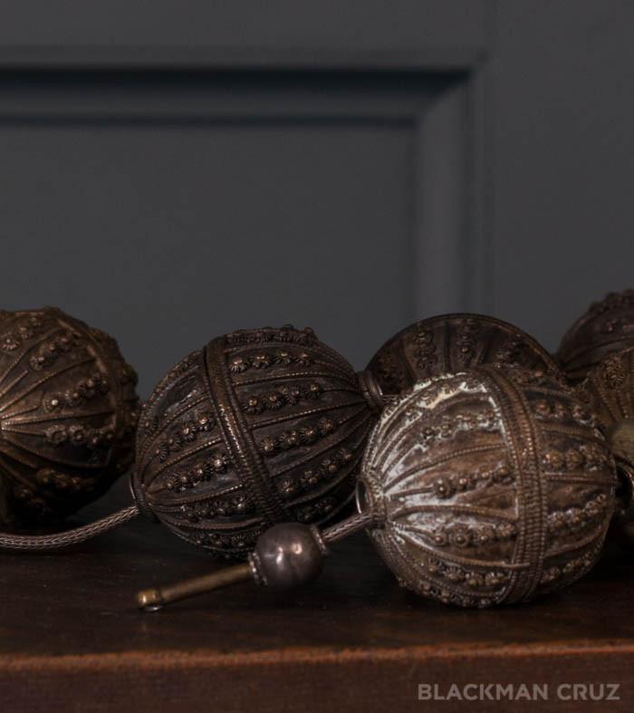 Silver Beaded Necklace