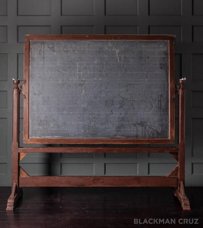 School Double Chalkboard