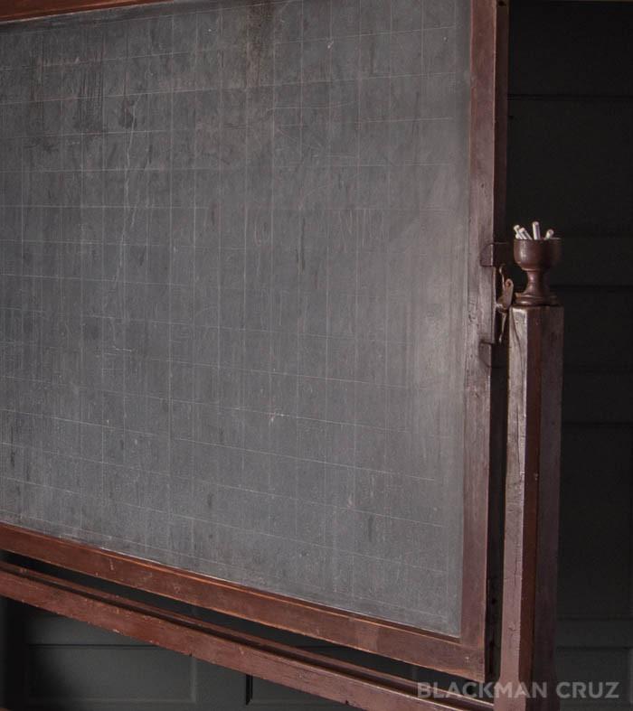 School Double Chalkboard