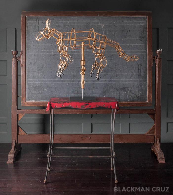 School Double Chalkboard