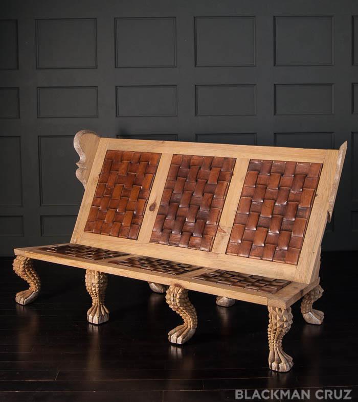 'Umberto' Wingback Sofa by Mike Diaz