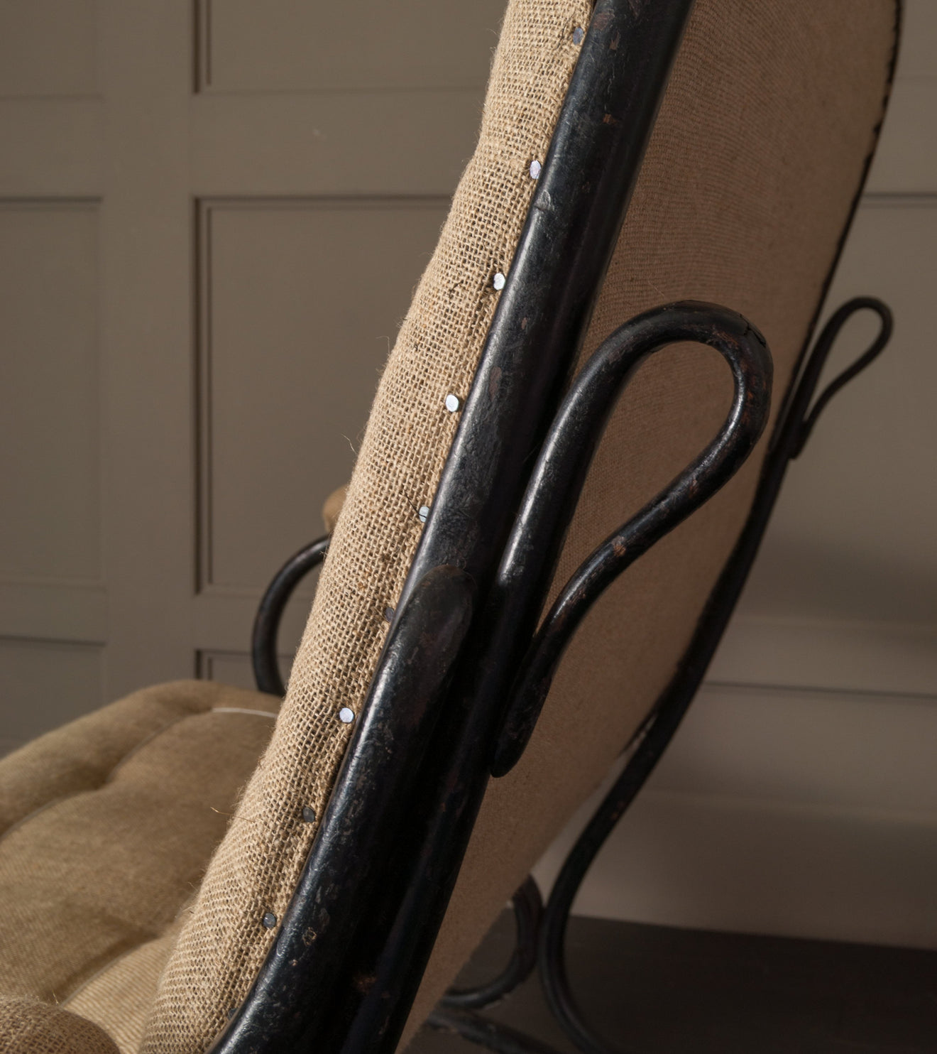 Thonet Upholstered Bentwood Bench