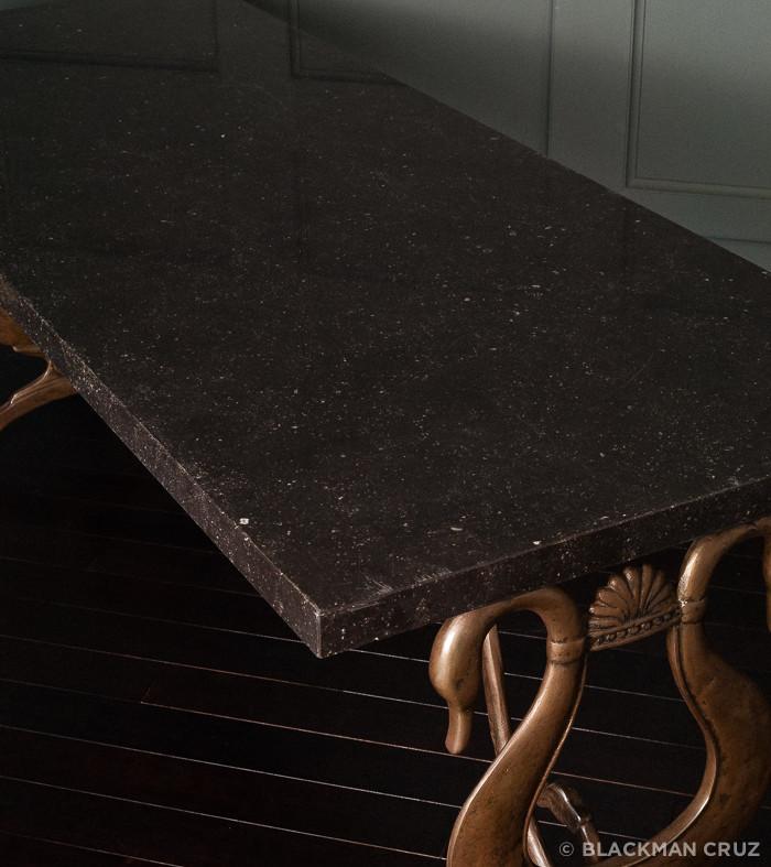 Table with Swan Detail