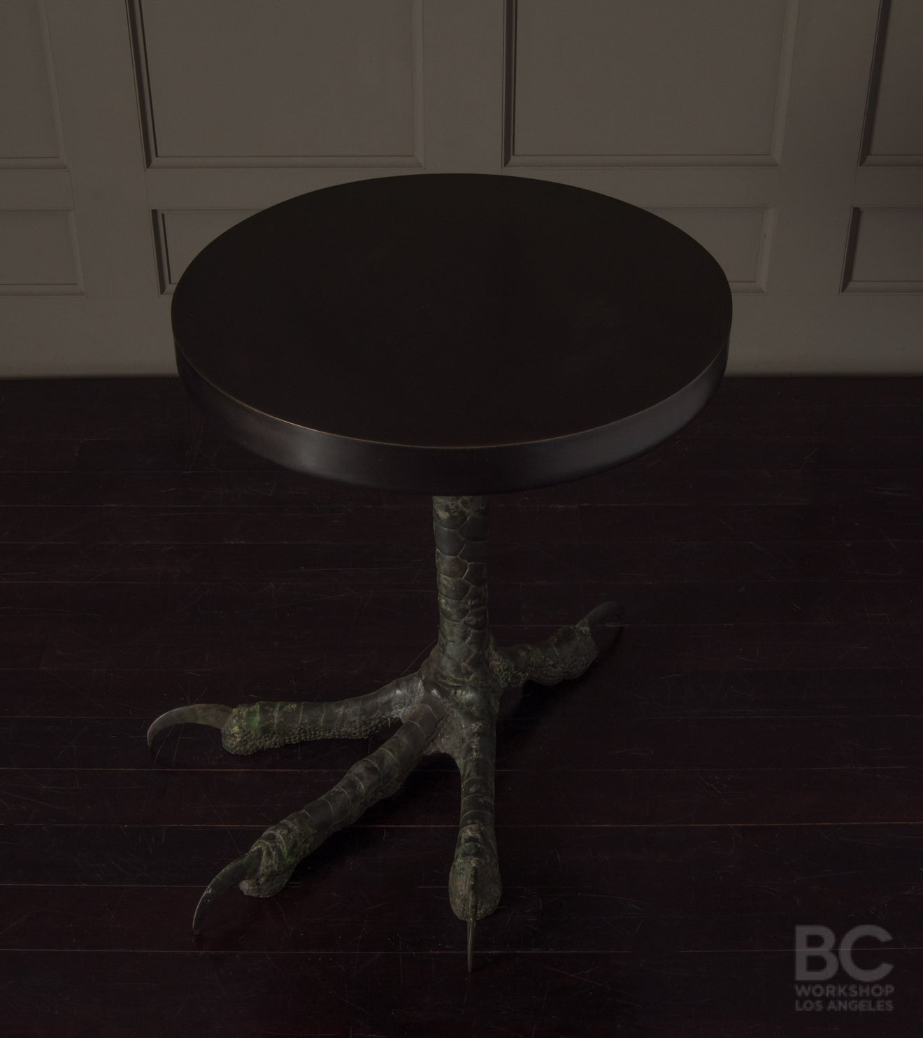 Talon Table with Dark Patinated Top