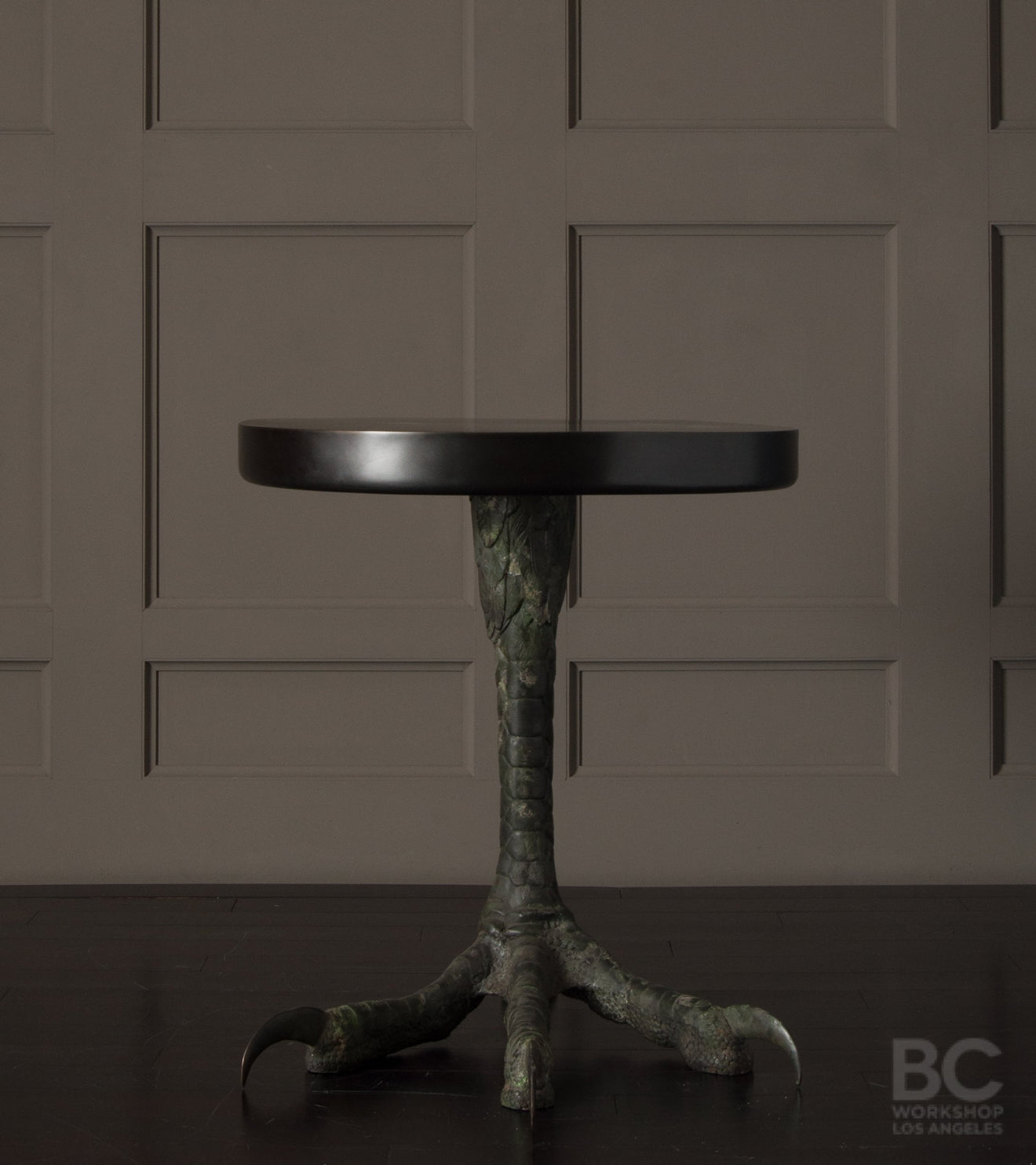 Talon Table with Dark Patinated Top