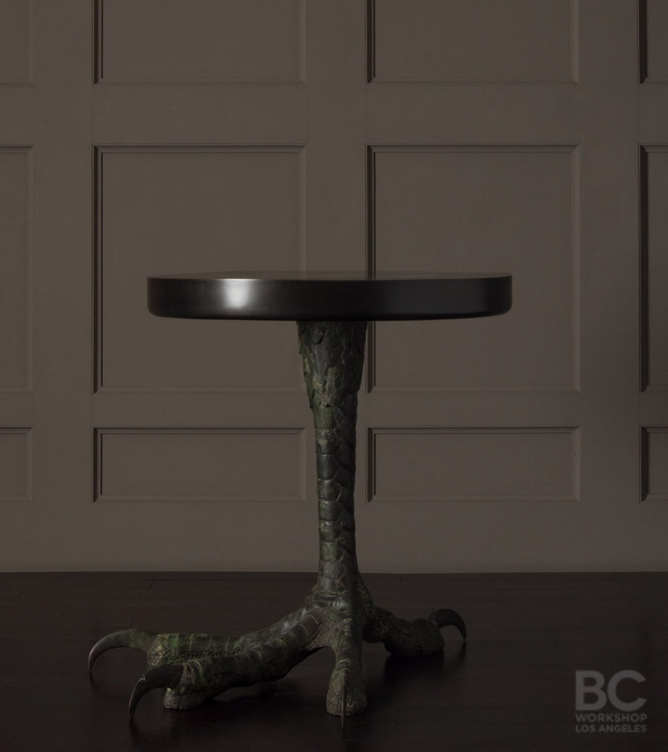Talon Table with Dark Patinated Top