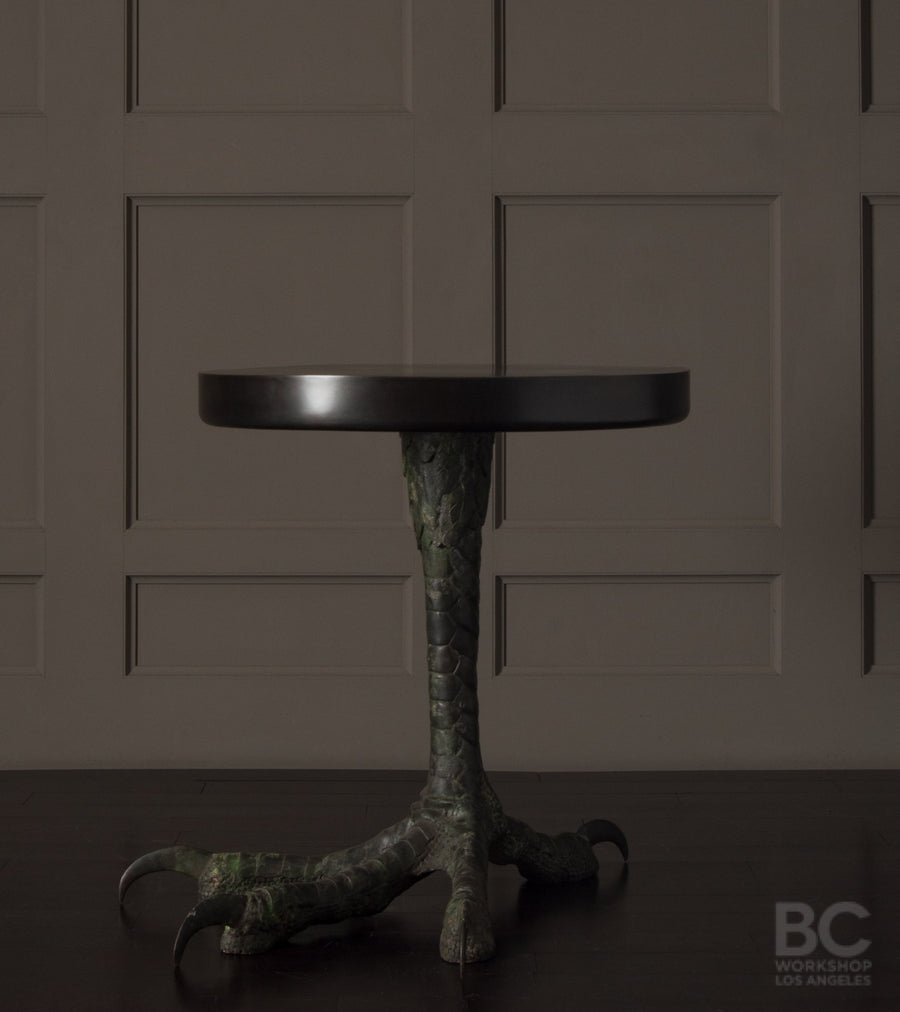 Talon Table with Dark Patinated Top