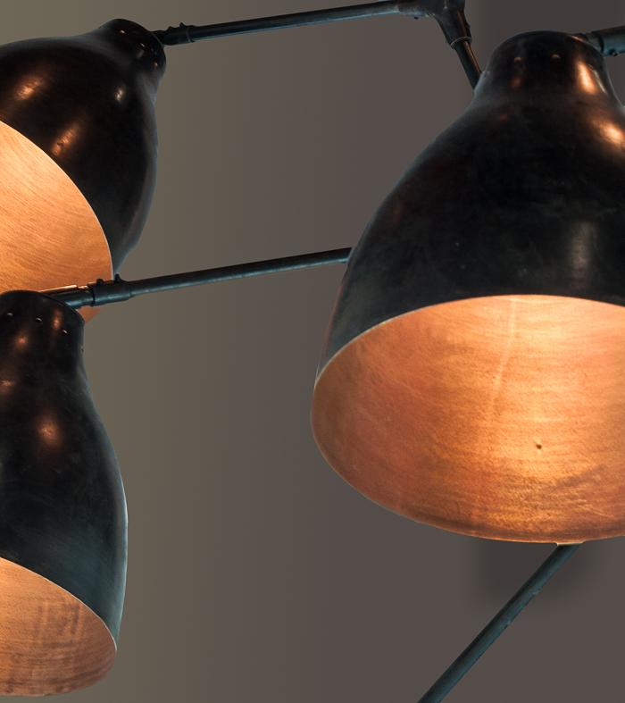 6 ft Articulated Branch Hanging Light by Thierry Jeannot