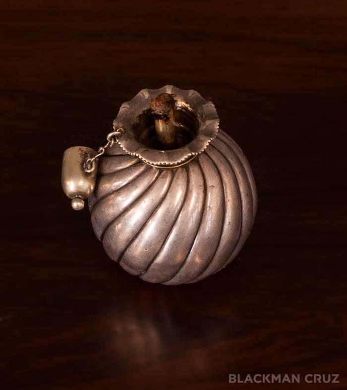 Tiffany & Co Silver Cigar Lighter, dated 1888