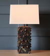 Studded Table Lamp, Vertical by Lika Moore