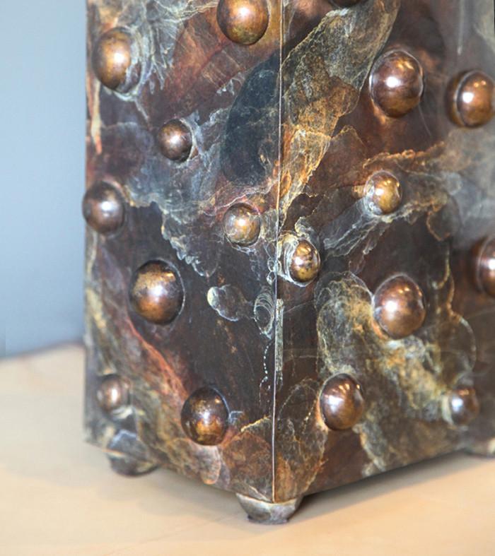 Studded Table Lamp, Vertical by Lika Moore