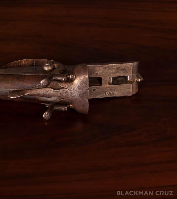 W&J Davis, Birmingham Back Action Hammer Gun