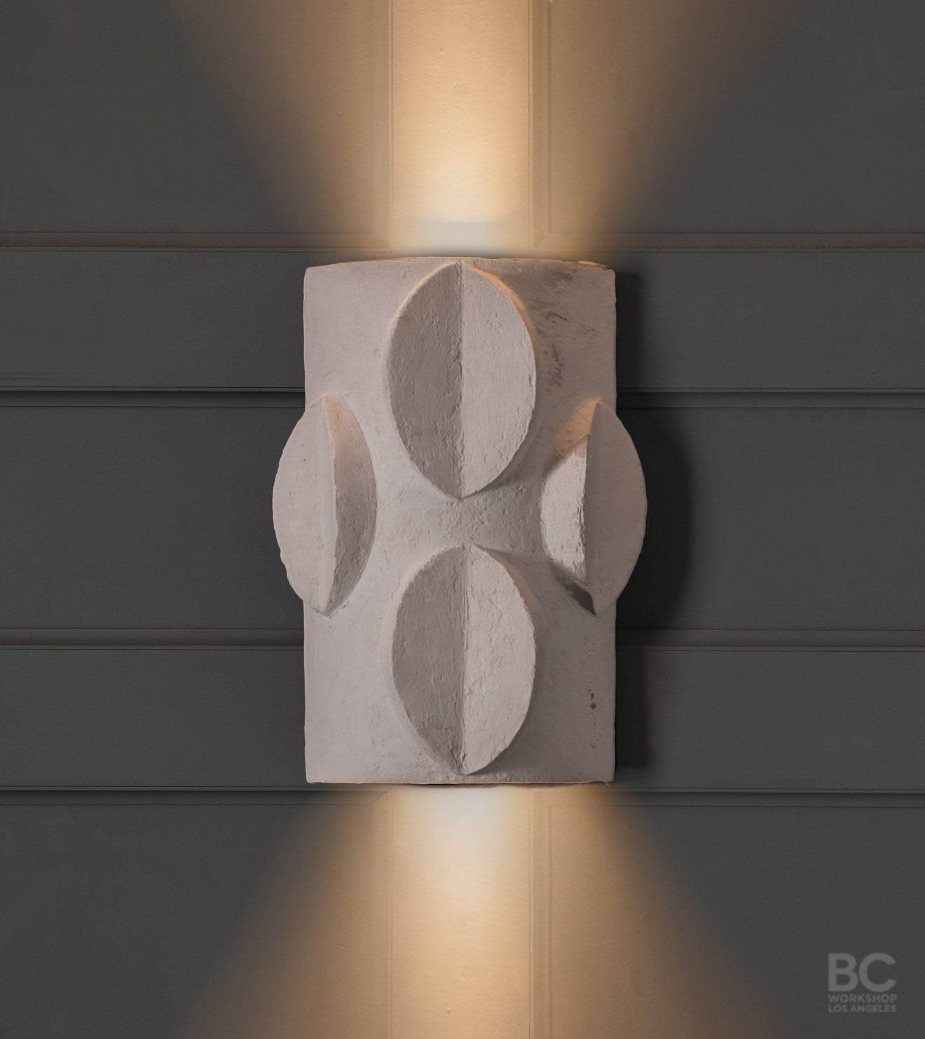 Wedge Sconce, plaster