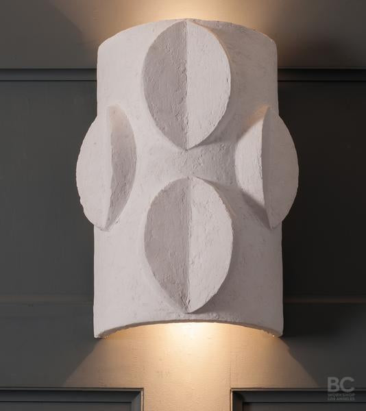 Wedge Sconce, plaster