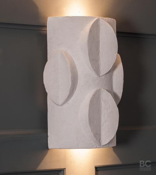 Wedge Sconce, plaster