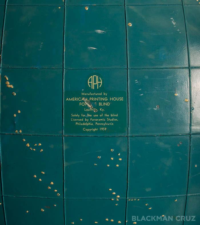 World Globe in Braille